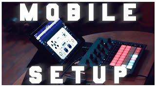 Mobile music production setup | Korg Gadget 3 | Novation Circuit Rhythm