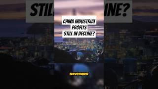 China Industrial Profit Decline Slowed But Demand Still Soft | Economic News #shorts