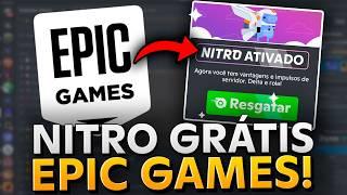 DISCORD giving FREE NITRO for 1 MONTH with EPIC GAMES in 2025!!