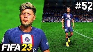 ESTREAMOS NA CHAMPIONS PELO PSG, NEYMAR, MBAPPÉ E ROBIN JR - MODO CARREIRA JOGADOR - FIFA 23 #52