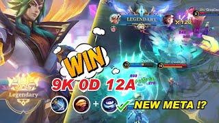 VALE EPIC SKIN Gameplay NEW META  Build Speed and Best Emblem Set 2023 MLBB