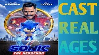 Sonic the Hedgehog (2020) Cast Real Ages