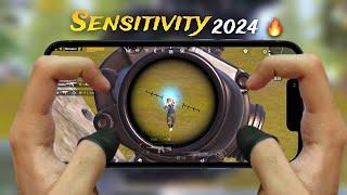 PUBG New Update Sensitivity Settings 2024 / 4 Fingers Claw Settings 