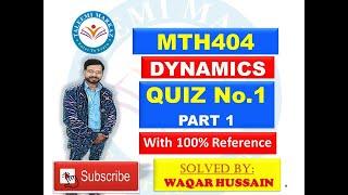 MTH404 quiz no 1 solution by taleemi markaz part 1