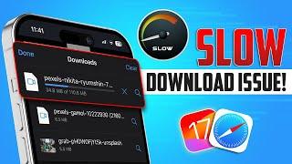 How to Fix Safari Slow Download Issues on iPhone | Safari Browser Download Speed Slow