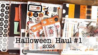 Halloween Scrapbook Haul #1 - 2024