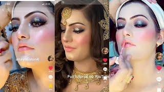 walima makeup.Highlighter part in next video,,skip mistakenly ,