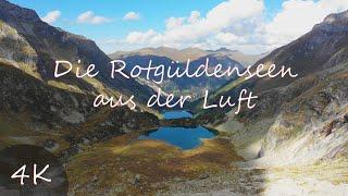 Die Rotgüldenseen aus der Luft