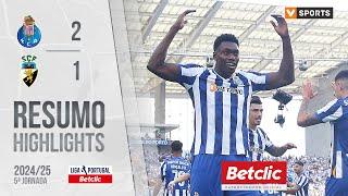 Resumo: FC Porto 2-1 Farense (Liga 24/25 #5)