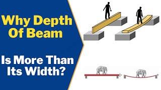 Why Depth Of Beam Is More Than Its Width?