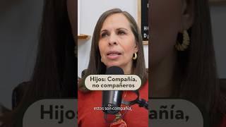 Hijos: Compañía, no compañeros #desapego #bienestar #duelo #terapia #tanatologia