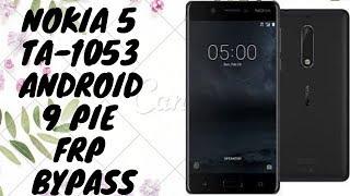 Nokia 5 TA-1053 android 9 pie frp bypass done easy method
