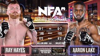 Nemesis 14 amateur MMA lightweight title bout Raye Hayes vs Aaron Lake