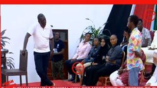 Crowd cheers to Young Gen z asked President Ruto hardest Questions face to face in mombasa