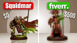 I asked artists on Fiverr to paint my Warhammer - Impossible mode