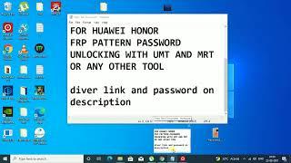 how to install HUAWEI USB+COM 1 0 driver properly on windows 10