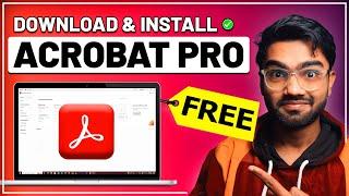 How to Download Adobe Acrobat Pro for FREE in PC & Laptop (2024)