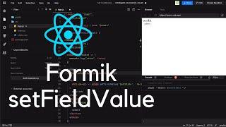 React js Formik : setFieldValue