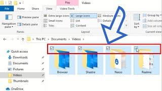 How to Enable Item Check Box in File Explorer