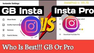 GB Instagram Aur Instagram Pro Ke Bish Kya Aantar Hai | GB Instagram V/S Instagram Pro |Full Explain