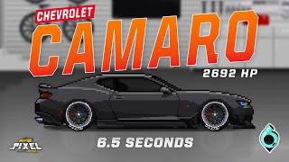 PIXEL CAR RACER - CHEVROLET CAMARO BUILD *2692 HP*