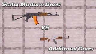 Stabx Modern Guns vs Addtional guns Mod Comparision