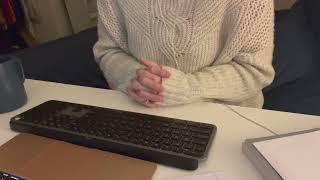 ASMR | Sleep Clinic Registration | Work-From-Home | Accent | Keyboard Typing | Hand Movements