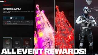 HOW TO UNLOCK FREE Balloon Test Operator & 5 ANIMATED CAMOS! (MW3 Rewind Event Challenges Guide)