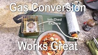 Hexi Cooker Gas Conversion