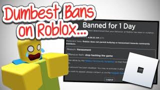 The Dumbest Bans Ever on Roblox Part 2