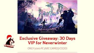 Neverwinter Mod 22 - FREE VIP 30 DAYS 5000 CODES Claim Before They Are Gone Northside