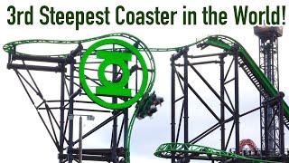 Green Lantern Review | The Wacky Beyond Vertical Drop Coaster at Warner Bros. Movie World Australia