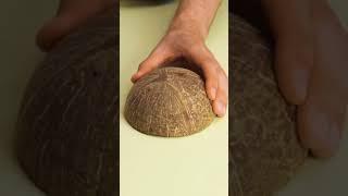 DIY IDEA'S making coconut shell cup