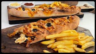 باقات فارسي تونسية  مثل المطاعم بانجح وصفة نودكم و لا نشهيكم.baguette farcie tunisienne