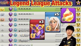 Legend League Attacks November Season Day21 FIREBALL SUPER WITCH