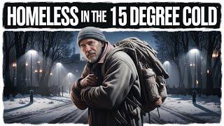 HOMELESS in the 15 degree COLD!