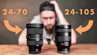 SIGMA 24-70 or SONY 24-105mm // What’s the DIFFERENCE?!