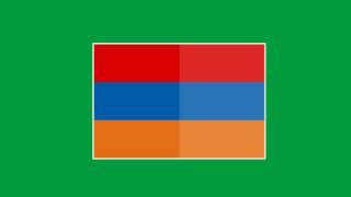 Armenia Flag Animated Green Screen