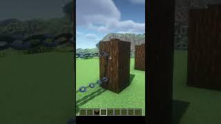 Minibuild 50 | Chain fence #minecraft #minecraftminibuild