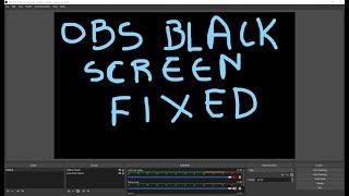 HOW TO FIX OBS studio BLACK SCREEN for AMD Graphics - Display Capture