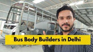 Bus Body Builders in Delhi NCR  | Bus Body Building  Azad Mobility Solutions Ghaziabad India 