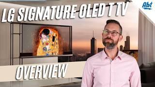 LG Transparent OLED TV Overview - OLED77T4