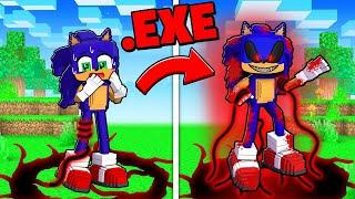 Becoming SONIC.EXE in Minecraft!