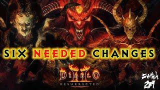 6 Needed Changes For Diablo 2 Resurrected To Help Make Patch 2/4 Even Better!