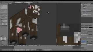 Minecraft Cow Tutorial for Blender Ep.3