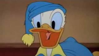 EL PATO DONALD NO PUEDE 'DORMIR'