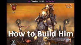 Warlord - How to Build Him Raid Shadow Legends