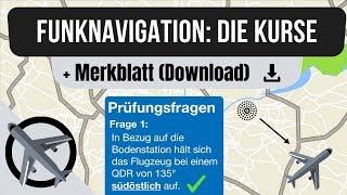 Funknavigation: QDR, QDM, QUJ und QTE (Umrechnung + Prüfungsfragen)