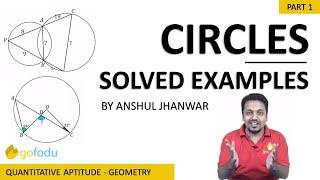 Circles - Solved examples (Part 1) | Geometry | Quantitative Aptitude Series