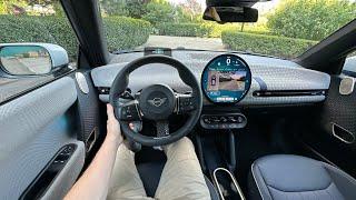 New Mini Cooper SE 2024 Test Drive POV